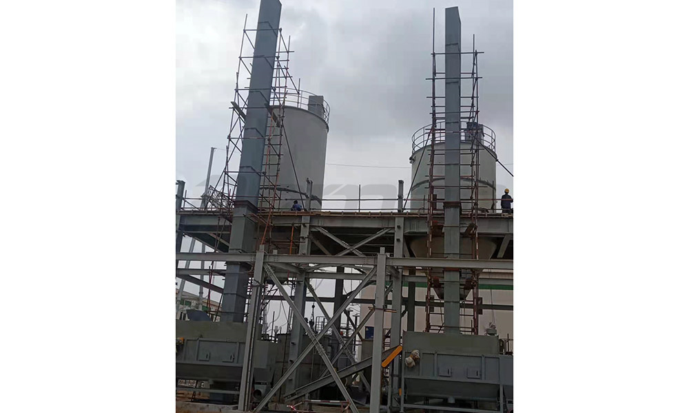 某公司斗提機(jī)項(xiàng)目現(xiàn)場